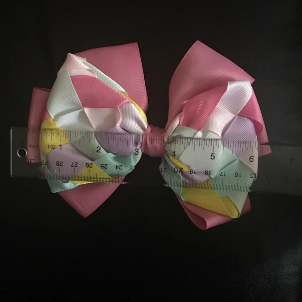 Multicolor Big Bow Girls, Bow Hair accesories